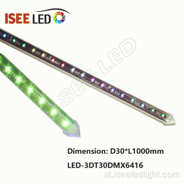 DMX LED pixel Tube 3D RGB Disco lebone